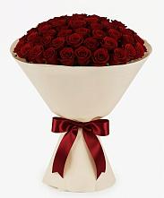 Букет 101 Бордовая роза Блэк Бакарра в Армизонском