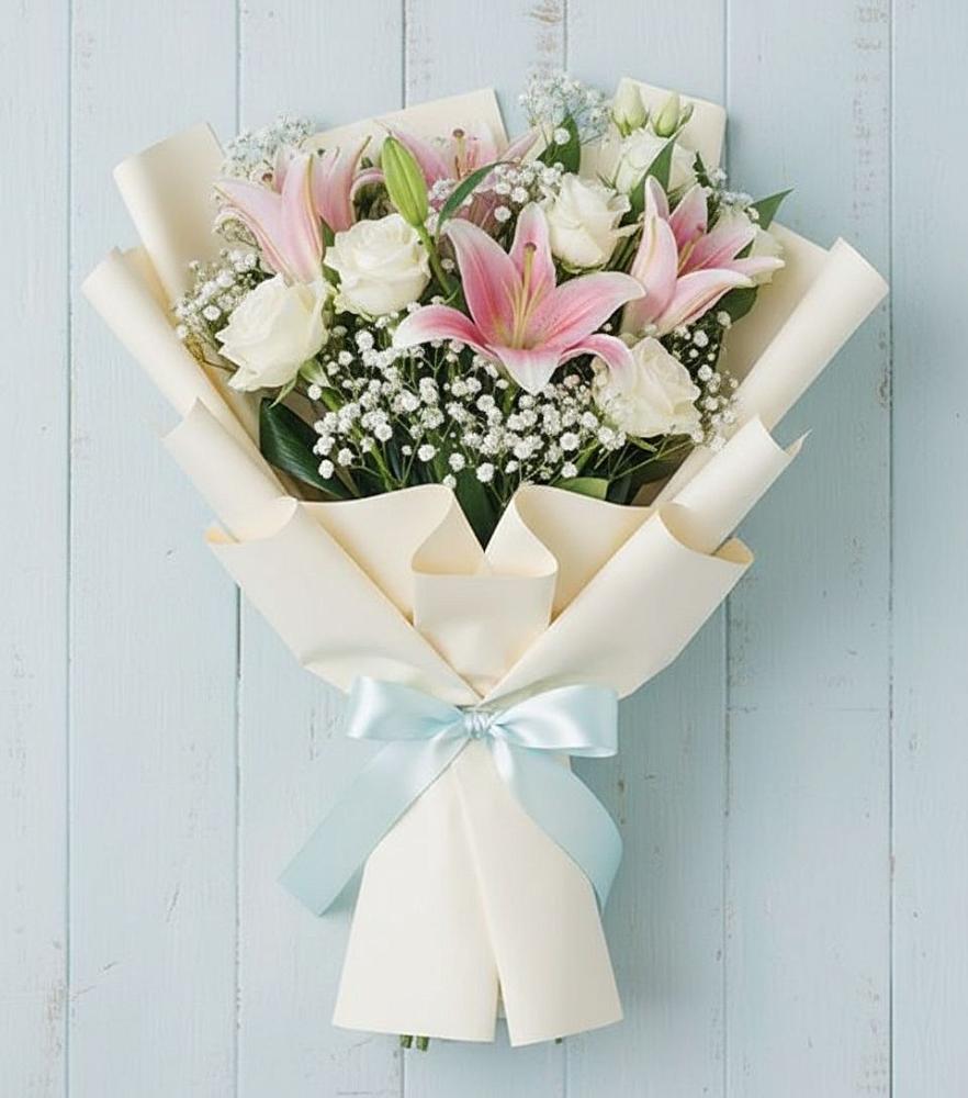 Букет цветов из: Лилии в Армизонском