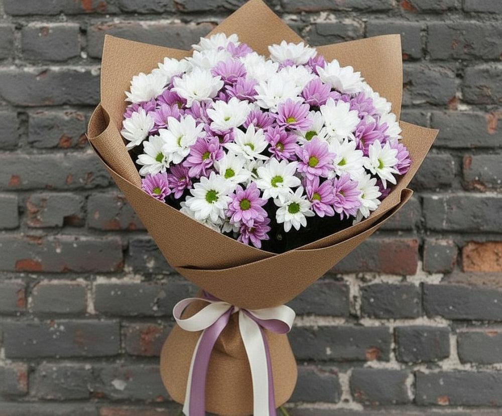 Букет цветов из: Хризантемы в Армизонском