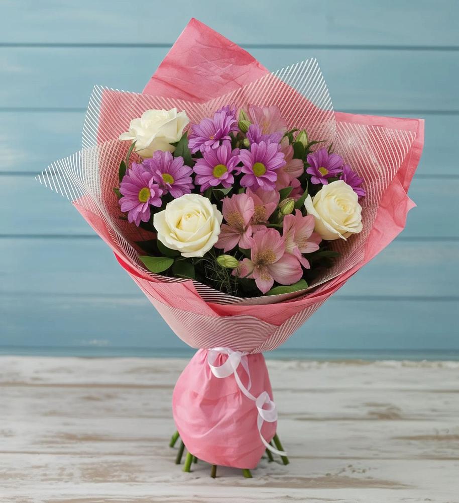 Букет цветов из: Герберы в Армизонском