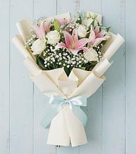 Букет цветов из:  Лилии в Армизонском